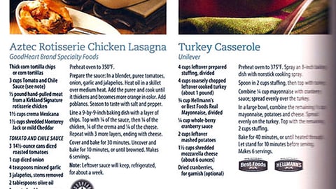 Costco 'Simply Delicious' Recipe Page
