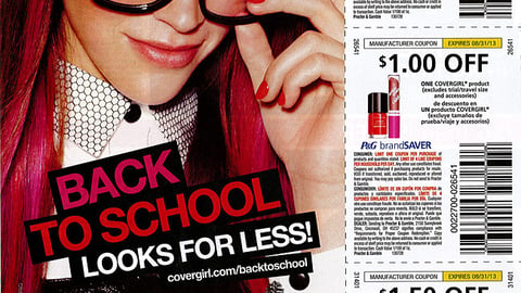 CoverGirl 'Looks for Less' FSI
