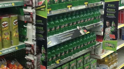 'Dew General Store' Dollar General In-Line Display
