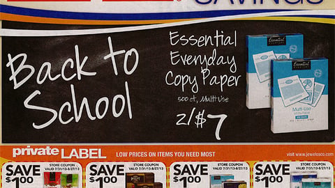 Jewel-Osco 'Big Book of Savings' Cover