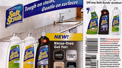 Soft Scrub 'Gentle on Surfaces' FSI