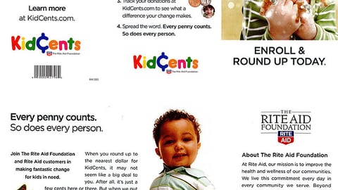 Rite Aid 'KidCents' Brochure