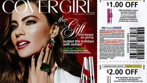 CoverGirl 'Outlast the Holidays' FSI