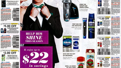 P&G 'Help Him Shine' FSI