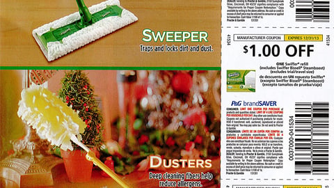 Swiffer 'Holiday-Ready Home' FSI
