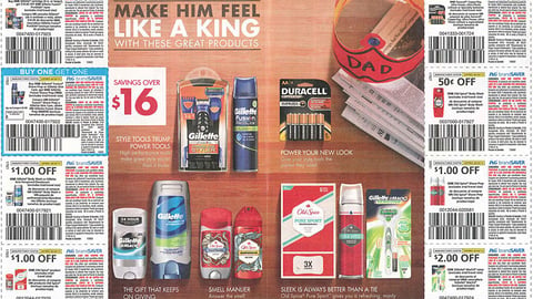P&G 'Like a King' FSI