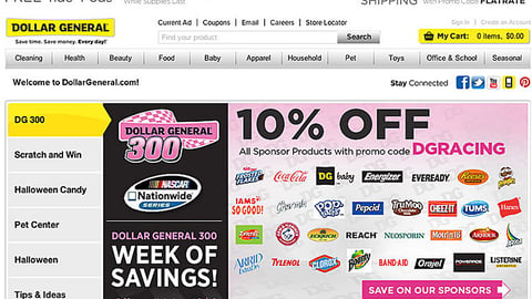 'Dollar General 300' Carousel Ad