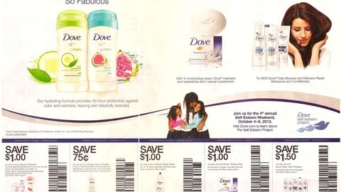 Dove 'Self-Esteem Weekend' FSI