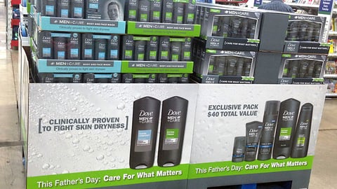 Dove Men+Care Father's Day Pallet Displays