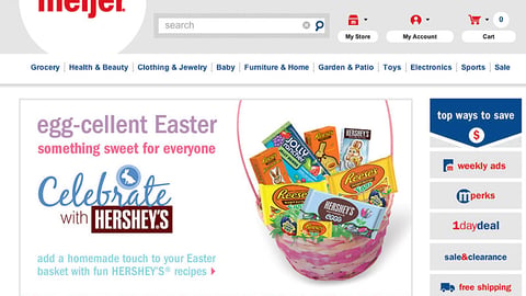 Meijer Hershey 'Egg-cellent Easter' Carousel Ad
