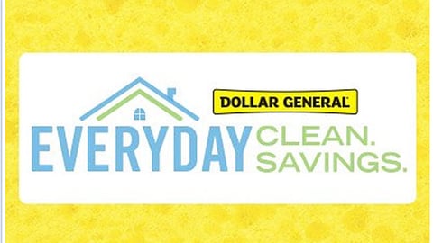 Dollar General 'Everyday Clean Savings' Facebook Update