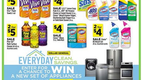 Dollar General 'Everyday Clean Savings' Feature
