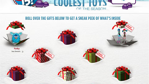 Kmart 'Fab 15' Landing Page