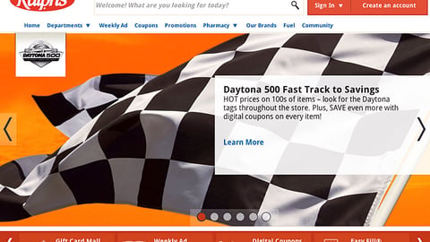 Kroger 'Fast Track to Savings' Carousel Ad