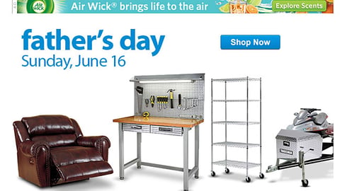 Sam's Club Father's Day Email