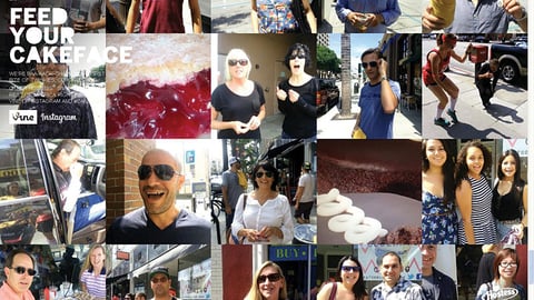Hostess 'Feed Your Cakeface' Site