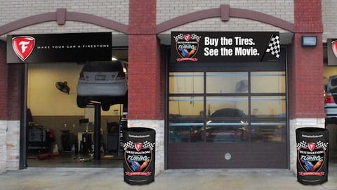 Firestone 'Turbo' P-O-P Materials