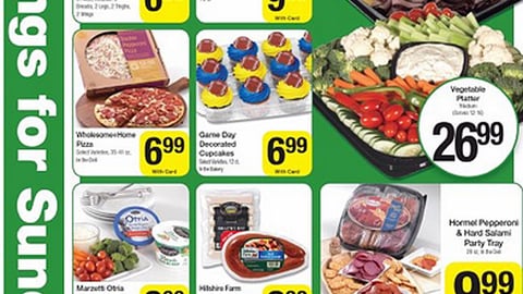 Kroger 'Football Favorites' Feature