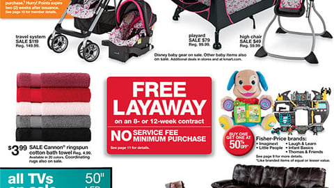 Kmart 'Free Layaway' Feature