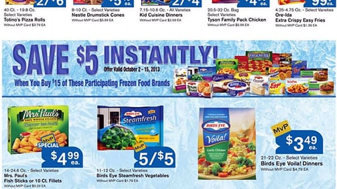 Food Lion 'Frozen Food' Feature