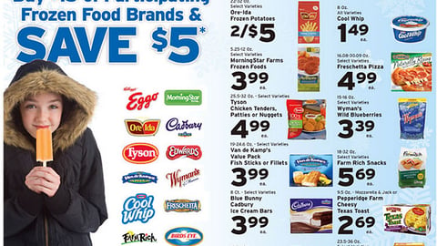 Hannaford 'Frozen Food Month' Feature