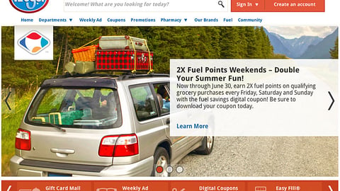 Kroger 'Fuel Points Weekends' Carousel Ad