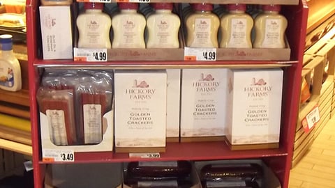 Hickory Farms 'Game Day Traditions' Floorstand