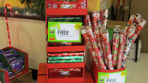 Russell Stover Holiday Floorstand