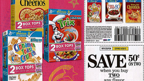 General Mills 'Box Tops' FSI