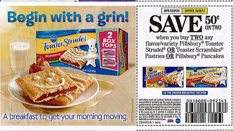 General Mills 'Box Tops' FSIs