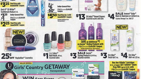 Dollar General Kotex 'Girls' Country Getaway' Feature