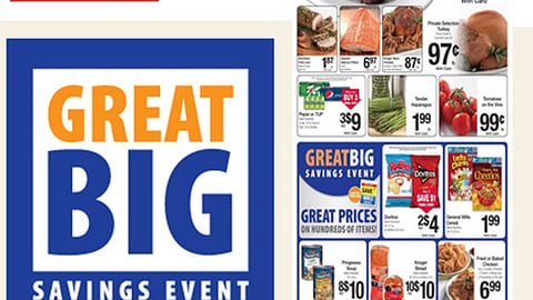 Kroger 'Great Big Savings Event' Email