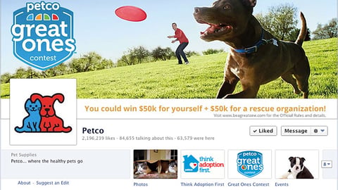 Petco 'Great Ones' Facebook Graphic