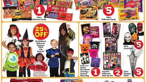 Family Dollar 'Halloween Savings' Feature