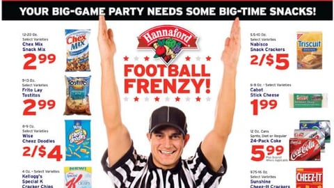 Hannaford 'Football Frenzy' Feature