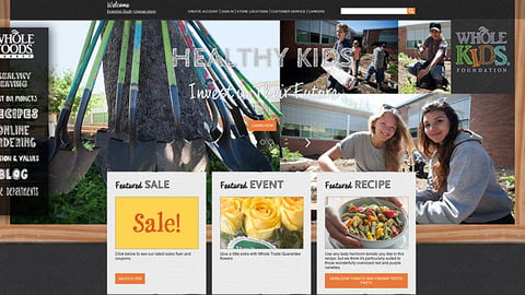 Whole Foods 'Whole Kids Foundation' Carousel Ad