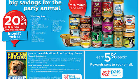 Petco Natural Balance 'Helping Heroes' Feature