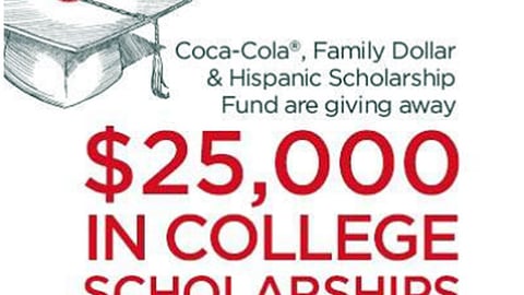 Family Dollar Coke 'Hispanic Scholarship Fund' Facebook Update