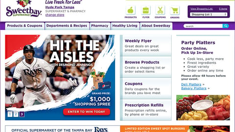 Sweetbay 'Hit the Aisles' Carousel Ad