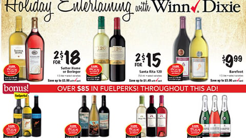 Winn-Dixie 'Holiday Entertaining' Cover