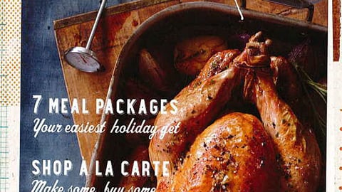 Whole Foods 'Holiday Menu' Cover
