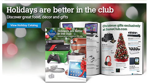 Sam's Club 'Holidays Are Better' Email
