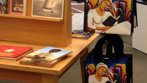 Barnes & Noble 'Black History Month' Tote Rack