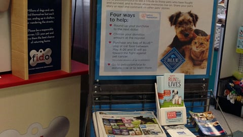 Petco Blue Buffalo 'Pet Cancer' Poster