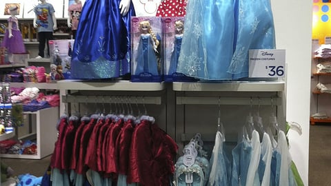 JCPenney Disney 'Frozen' Costume Merchandising