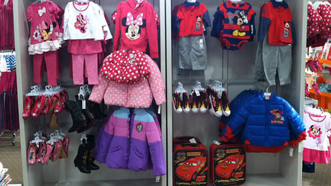 JCPenney Disney Apparel Merchandising