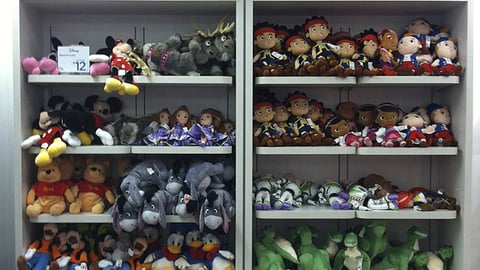JCPenney Disney Plush Toys Merchandising 