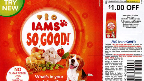 Iams 'So Good' FSI