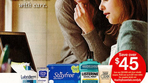 J&J 'Healthy Essentials' FSI