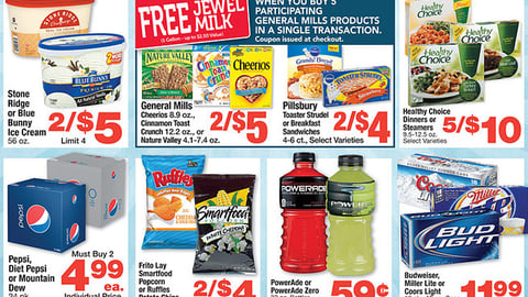 Jewel-Osco 'Free Milk' Feature